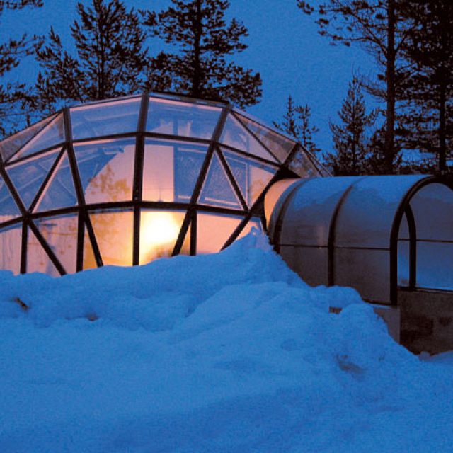 Passez des fêtes extraordinaires dans un hébergement insolite